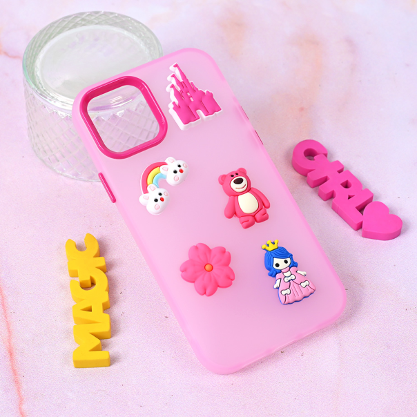 Maska za iPhone 12 6.1 Cute pink - 222135