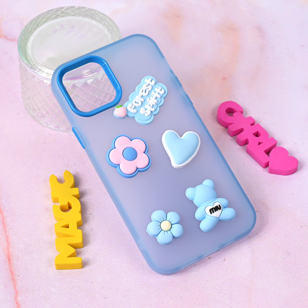 Maska za iPhone 12 6.1 Cute plava - 222134