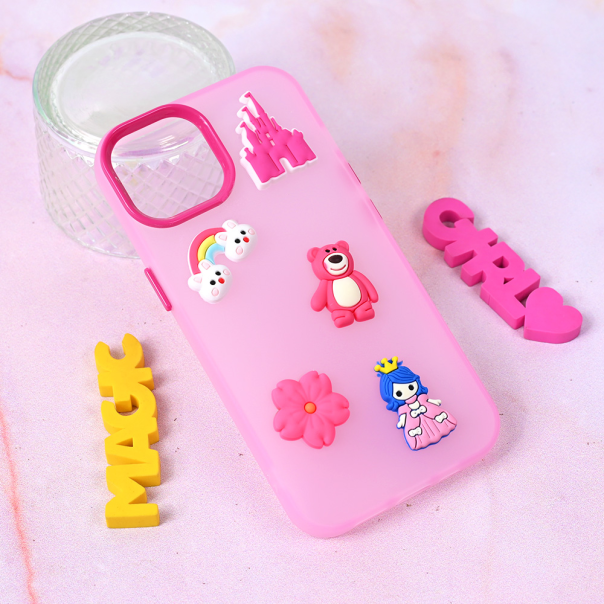 Maska za iPhone 13 6.1 Cute pink - 222141