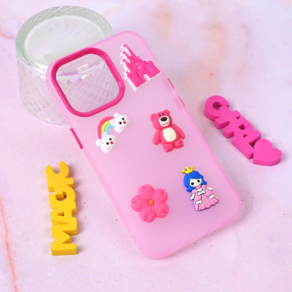 Maska za iPhone 13 Pro 6.1 Cute pink - 222144