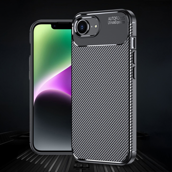 Maska za iPhone 16e 6.1 Defender Carbon crna - 221198