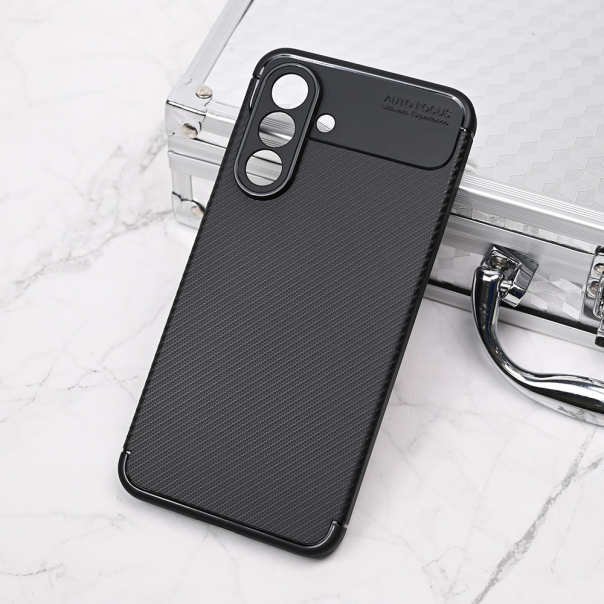 Maska za Samsung Galaxy A36 5G Defender Carbon crna - 219370