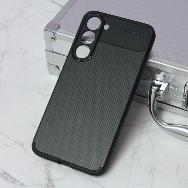 Maska za Samsung Galaxy S23 Plus Defender Carbon crna - 205803