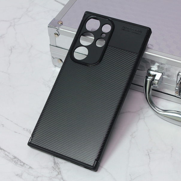 Maska za Samsung Galaxy S23 Ultra Defender Carbon crna - 205804