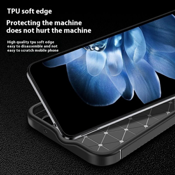 Maska za Xiaomi 14T Defender Carbon crna - 218015