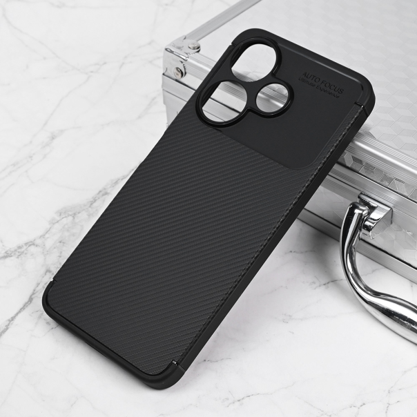 Maska za Xiaomi Redmi 13 Defender Carbon crna - 215380