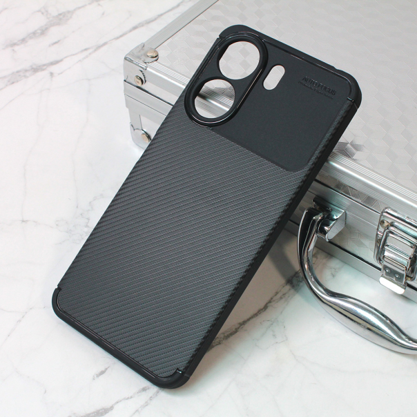 Maska za Xiaomi Redmi 13C Defender Carbon crna - 210950-1