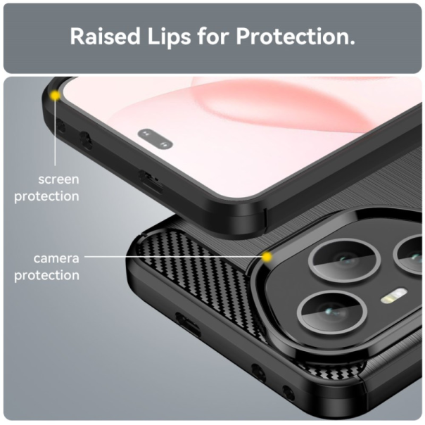 Maska za Honor 400 Pro Defender Safeguard crna - 222550