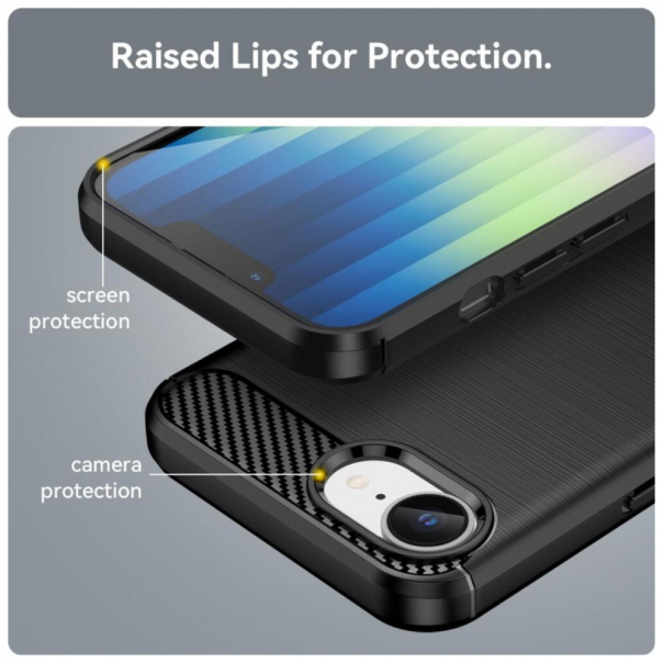 Maska za iPhone 16e 6.1 Defender Safeguard crna - 221199