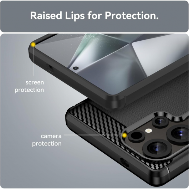 Torbica Defender Safeguard za Samsung S938B Galaxy S25 Ultra crna - 218884