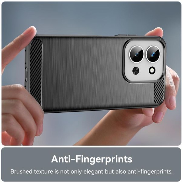 Maska za Xiaomi Redmi 15C 4G EU 173mm crna Defender Safeguard - 223585