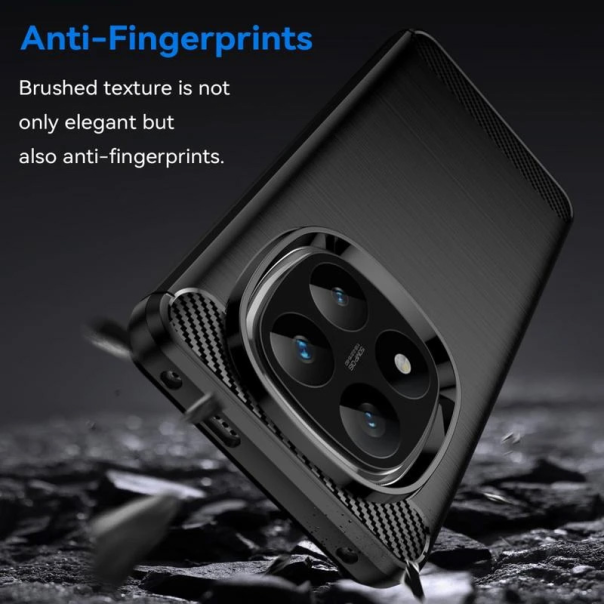 Maska za Xiaomi Redmi Note 14 Pro Plus Defender Safeguard crna - 218018