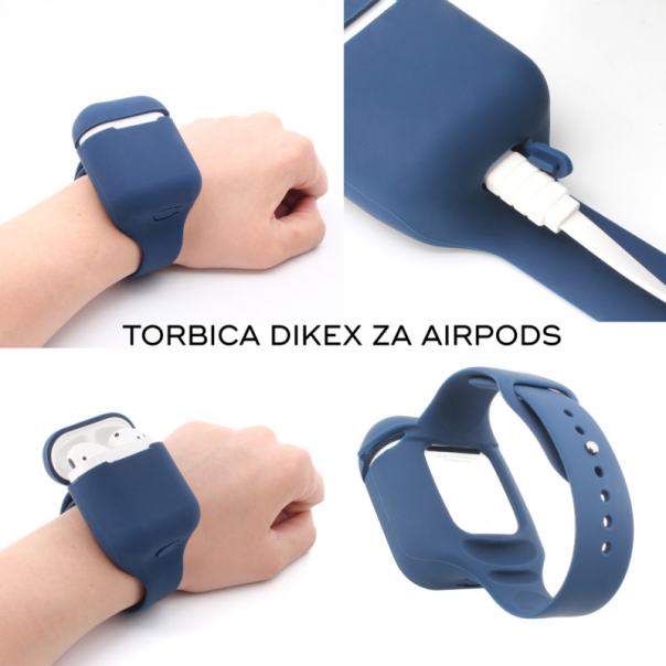 Torbica Dikex za Airpods roze - 80790