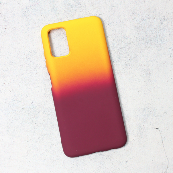 Maska za Samsung Galaxy A03s (EU) zuto-ljubičasta Double Color - 96069-1