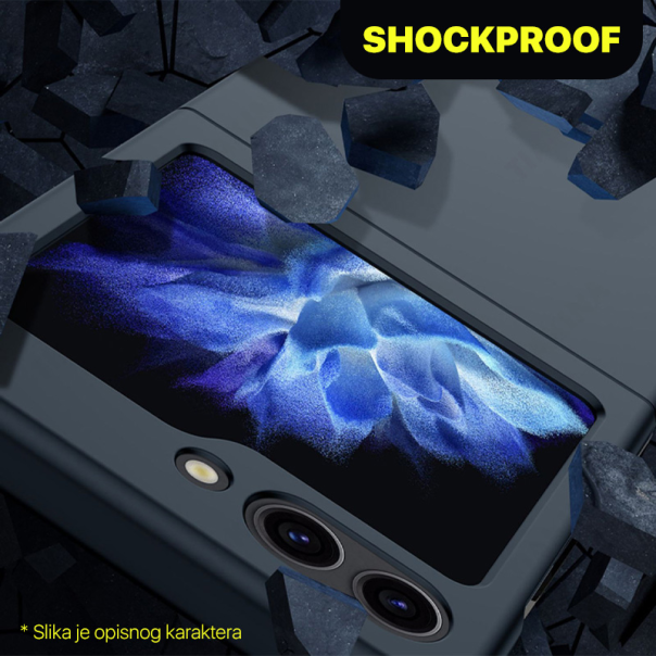 Torbica Elegant Fold za Samsung F741B Galaxy Z Flip 6 5G svetlo roze - 214526