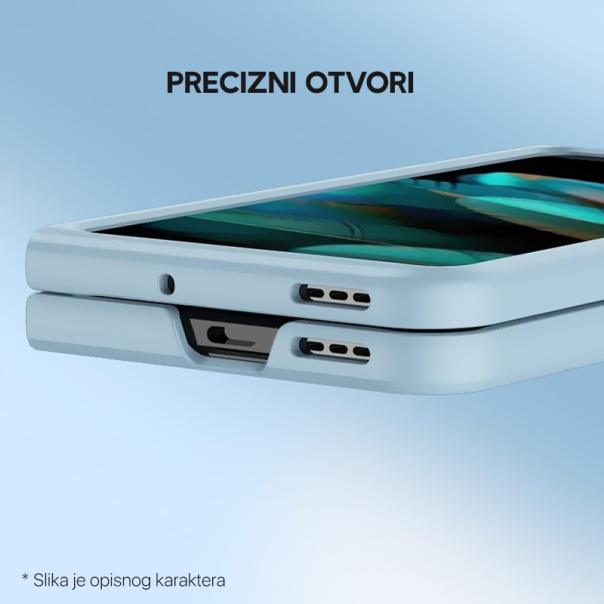 Maska za Samsung Galaxy Z Fold 5 5G Elegant Fold plava - 208506