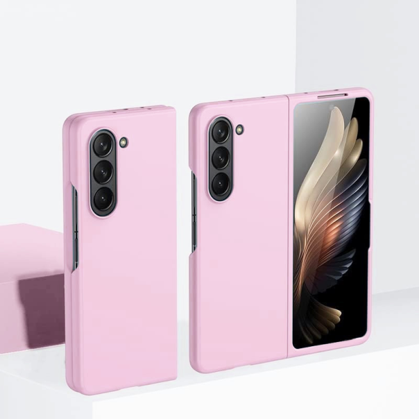 Maska za Samsung Galaxy Z Fold 6 5G Elegant Fold svetlo roze - 214530