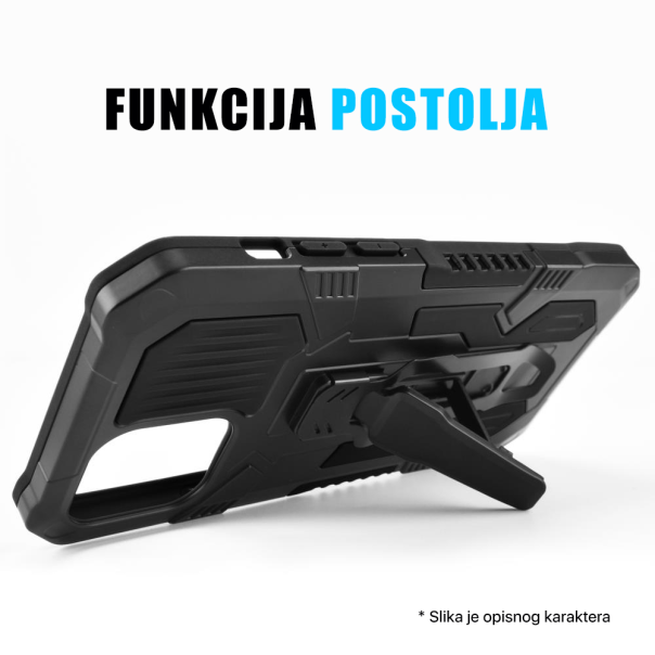 Torbica Fight Clip za iPhone 14 Plus 6.7 crna - 204171
