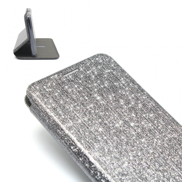 Maska za iPhone XS Max Flip Crystal crna - 66703-1