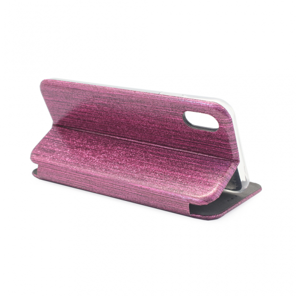 Maska za iPhone XS Max Flip Crystal pink - 71053