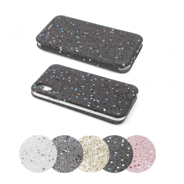 Maska za iPhone XS Max Flip Diamond crna - 72593
