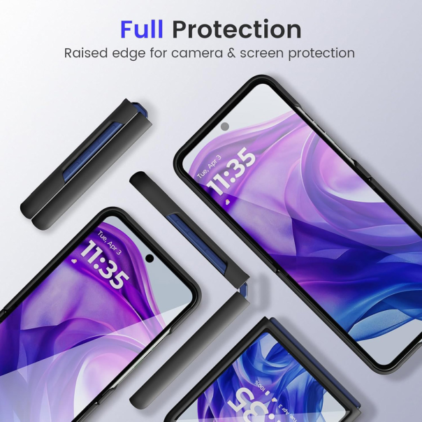 Maska za Motorola Razr 50 Ultra Flip crna - 221794