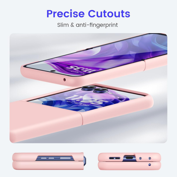 Maska za Motorola Razr 50 Ultra Flip plava - 222507