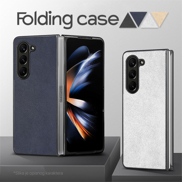 Maska za Samsung Galaxy Z Fold 6 5G Folding Case siva - 215152