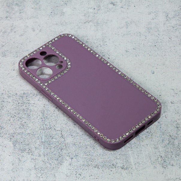 Maska za iPhone 13 Pro 6.1 Frame Cirkon ljubičasta - 96843