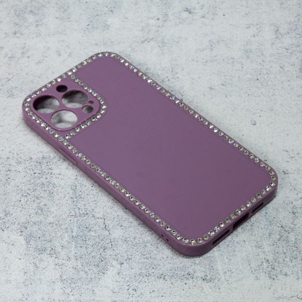 Maska za iPhone 13 Pro Max 6.7 Frame Cirkon ljubičasta - 96846