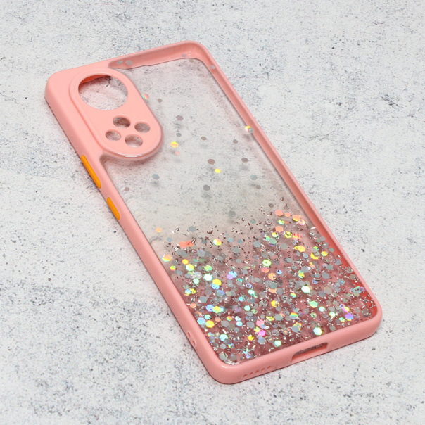 Torbica Frame Glitter za Honor 50/Nova 9 roze - 200558
