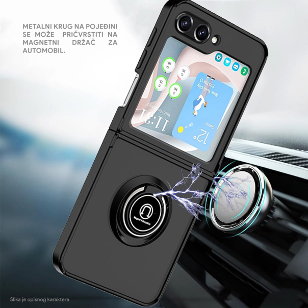 Maska za Samsung Galaxy Z Flip 6 5G Frosted Shockproof svetlo plava - 214534