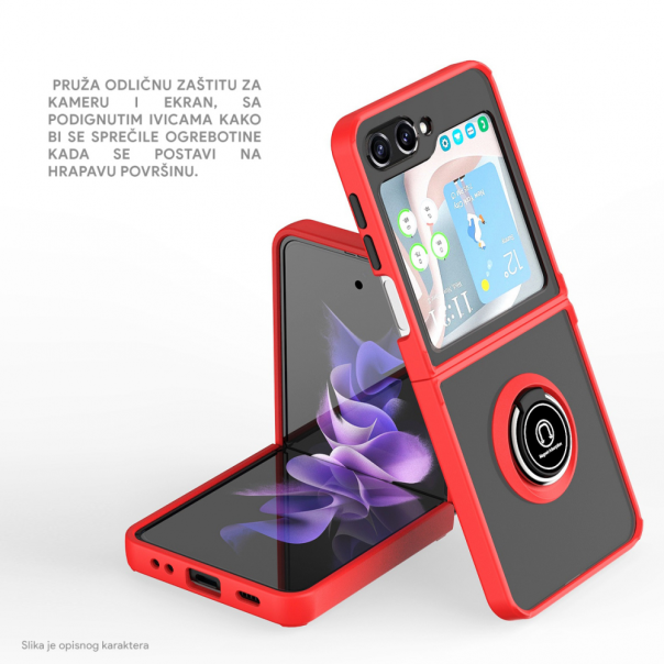 Maska za Samsung Galaxy Z Flip 6 5G Frosted Shockproof svetlo plava - 214534