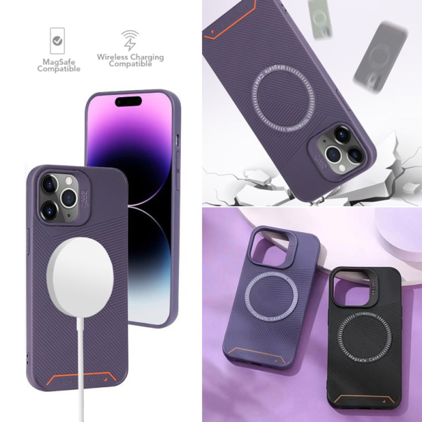 Torbica Gear za iPhone 15 Pro 6.1 ljubicasta - 211068