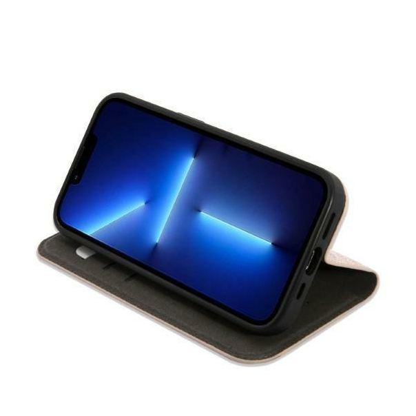 Maska za iPhone 14 Pro 6.1 Guess BT PC/TPU 4G PU Script Metal pink (GUBKP14LHG4SHP) - 205363