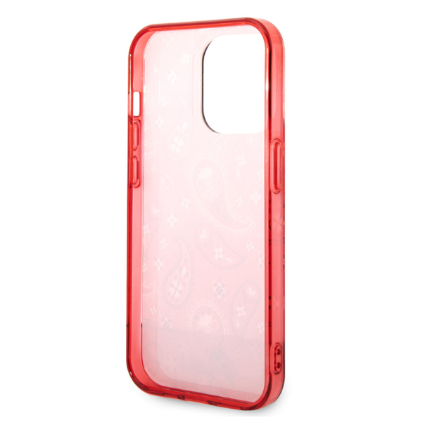 Maska za iPhone 14 Pro 6.1 Guess Hc IML Electro Cam Raisley crvena (GUHCP14LHGBNHR) - 205351