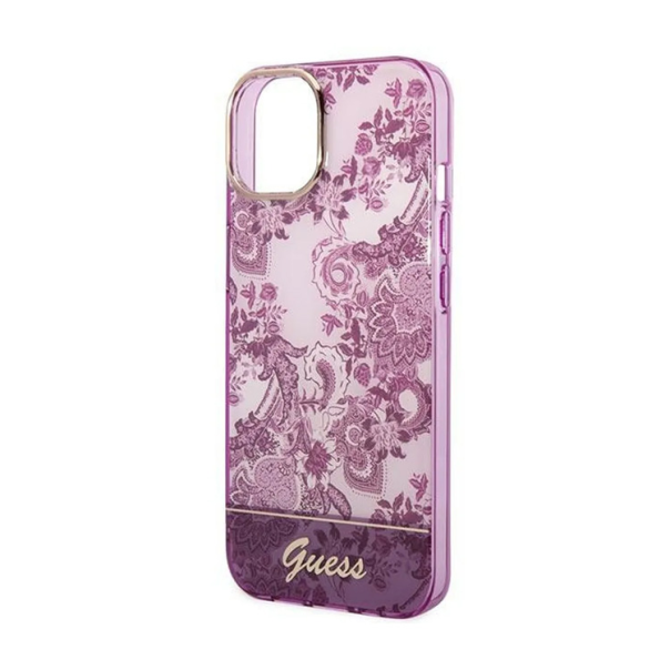 Maska za iPhone 14 6.1 Guess Hc IML Electro Cam TDJ pink (GUHCP14SHGPLHF) - 205357