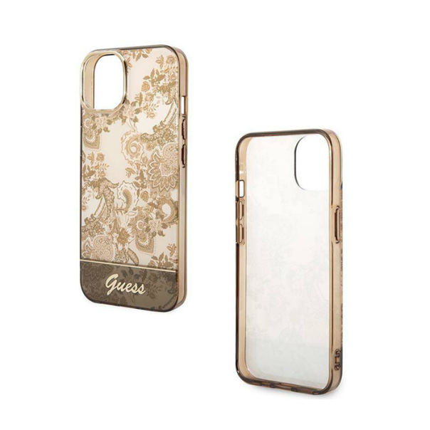 Maska za iPhone 14 6.1 Guess Hc IML Electro Cam TDJ zlatna (GUHCP14SHGPLHC) - 205356