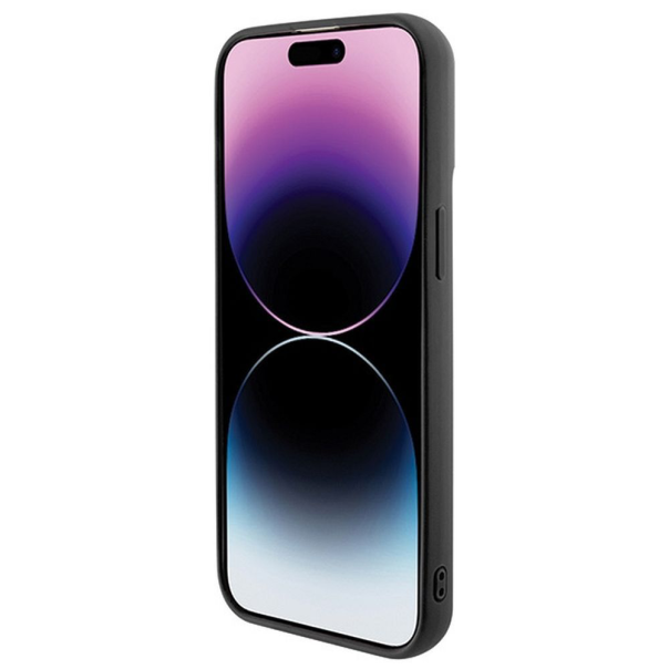 Maska za iPhone 15 Pro Max 6.7 (GUHCP15XPMSDGSK) Guess Hc PU Disco Script Metal - 200861-1