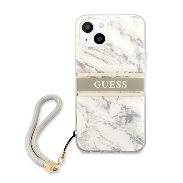 Torbica Guess Marble Strap za iPhone 13 6.1 siva (GUHCP13MKMABGR) - 203584