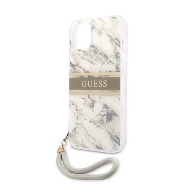 Torbica Guess Marble Strap za iPhone 13 6.1 siva (GUHCP13MKMABGR) - 203584