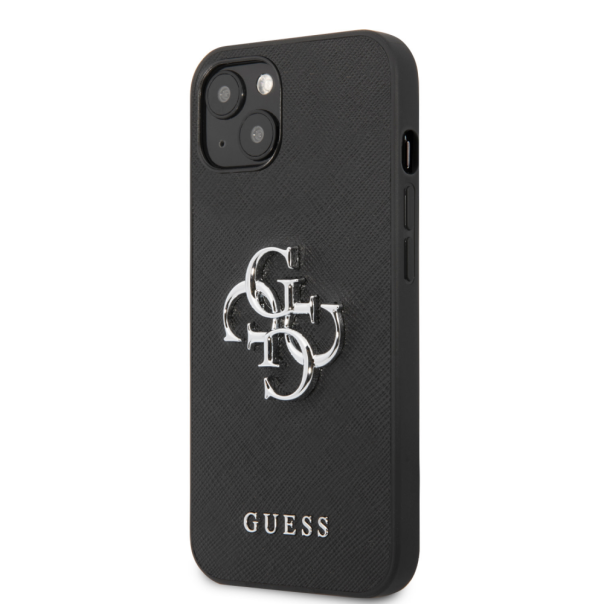 Torbica Guess Saffiano Big za iPhone 13 6.1 crna (GUHCP13MSA4GSBK) - 203578