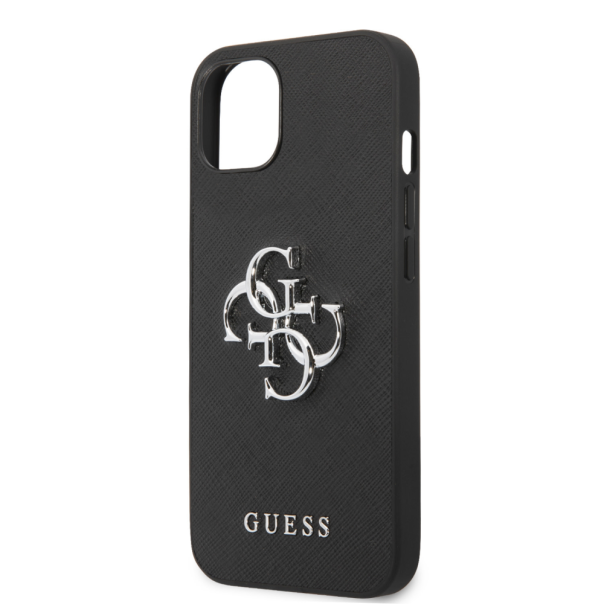 Torbica Guess Saffiano Big za iPhone 13 6.1 crna (GUHCP13MSA4GSBK) - 203578