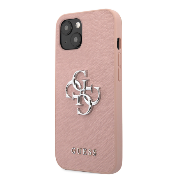 Torbica Guess Saffiano Big za iPhone 13 6.1 roza (GUHCP13MSA4GSPI) - 203572