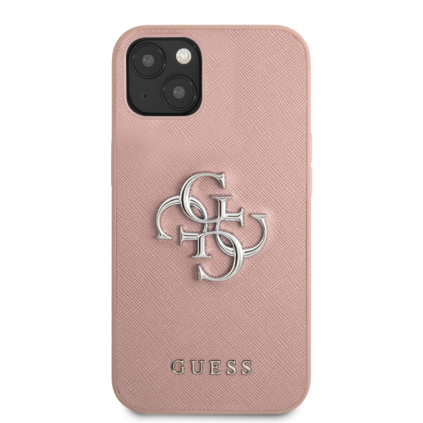 Torbica Guess Saffiano Big za iPhone 13 6.1 roza (GUHCP13MSA4GSPI) - 203572