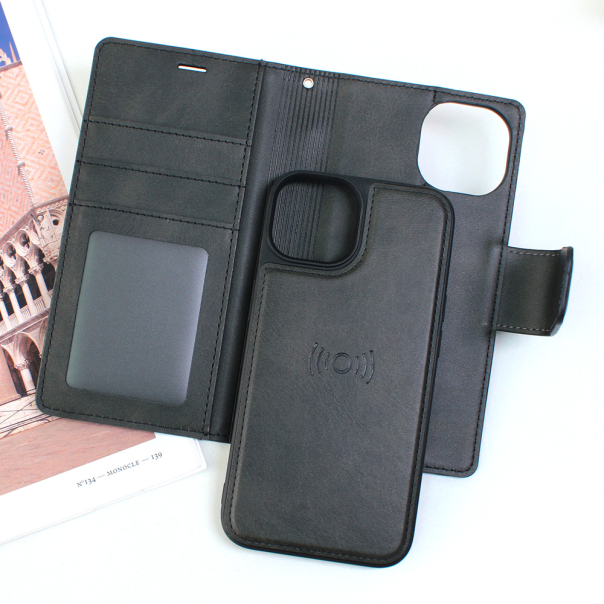 Torbica Hanman Canvas ORG 2u1 za iPhone 13 6.1 crna - 206457-1