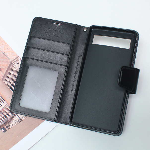 Torbica Hanman Canvas ORG za Google Pixel 6A crna - 207202