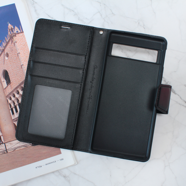 Torbica Hanman Canvas ORG za Google Pixel 7A crna - 208124