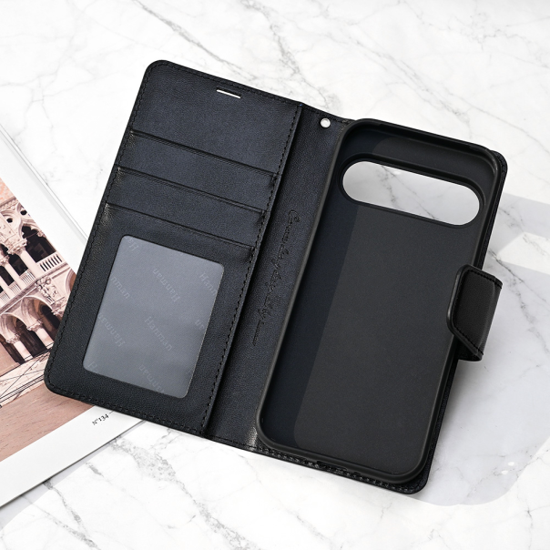 Torbica Hanman Canvas ORG za Google Pixel 9/9 Pro crna - 217389