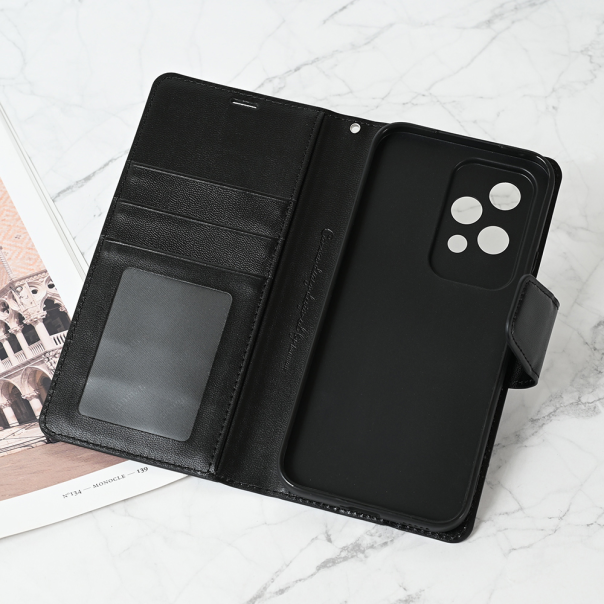 Maska za Honor 200 Lite Hanman Canvas ORG crna - 214473